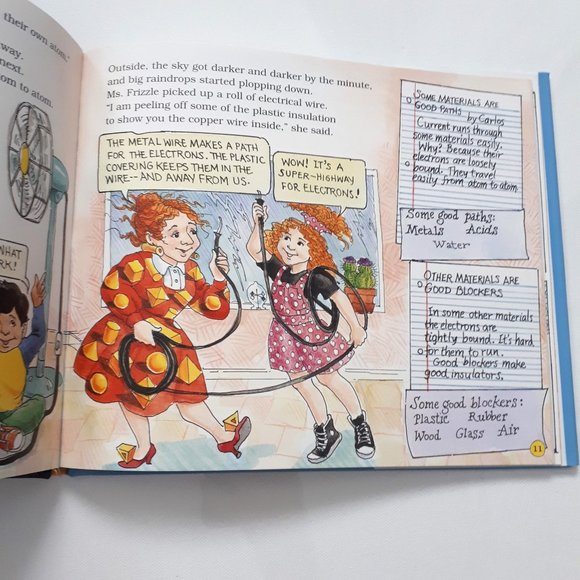 The Magic School Bus and the Electric Field Trip Hard Cover Book - Picture 5 of 5